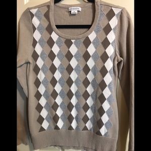 Crew neck / long sleeve sweater